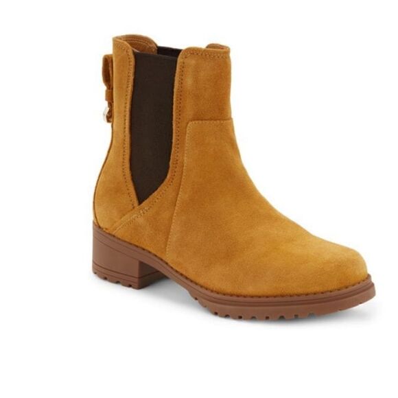 COLE HAAN Camea Suede Chelsea Boots - Picture 1 of 14